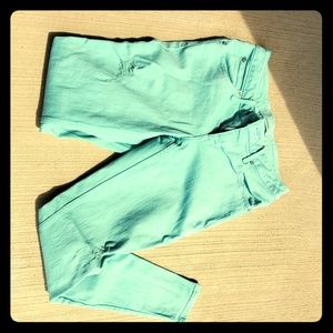 Maurice's mint skinny Jeans